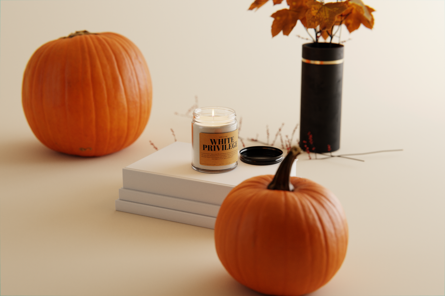 White Privilege - 7.5 oz Pumpkin Spice Candle
